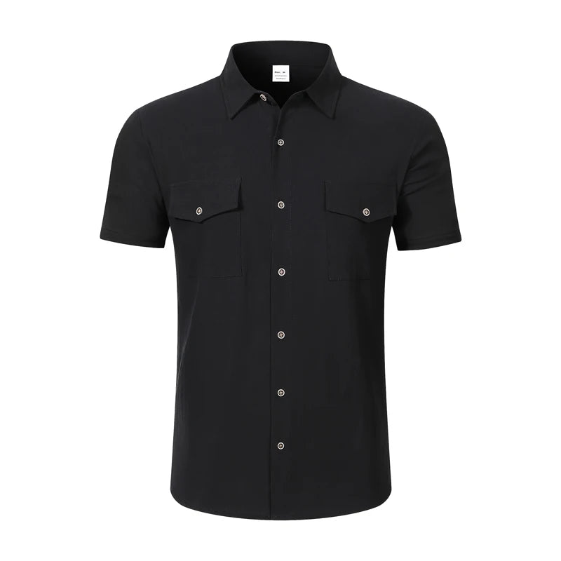 Camisa Safari em Linho Casual